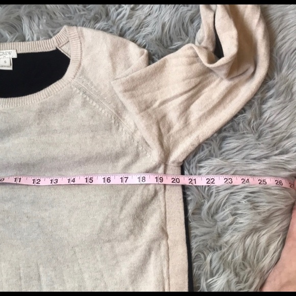 J. Crew Side Button Color block Sweater - Picture 5 of 5